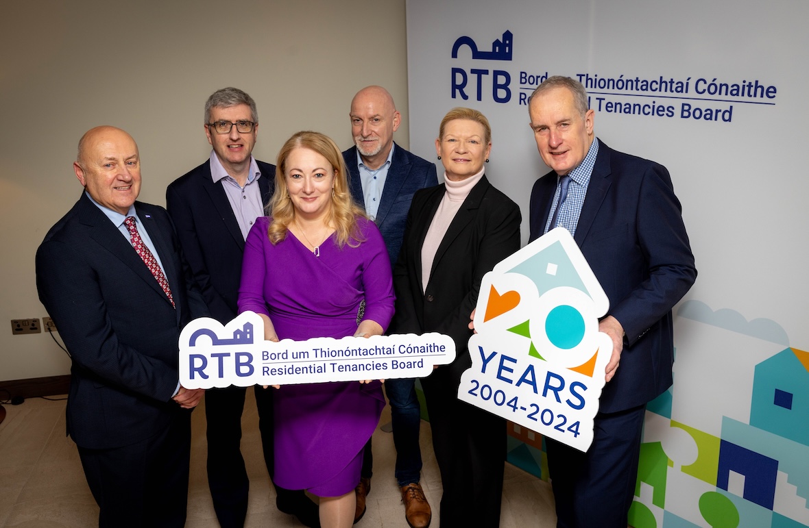 Residential Tenancies Board Marks 20 Years as Regulator of Ireland’s Rental Market and Releases New Data on State of Rental Sector